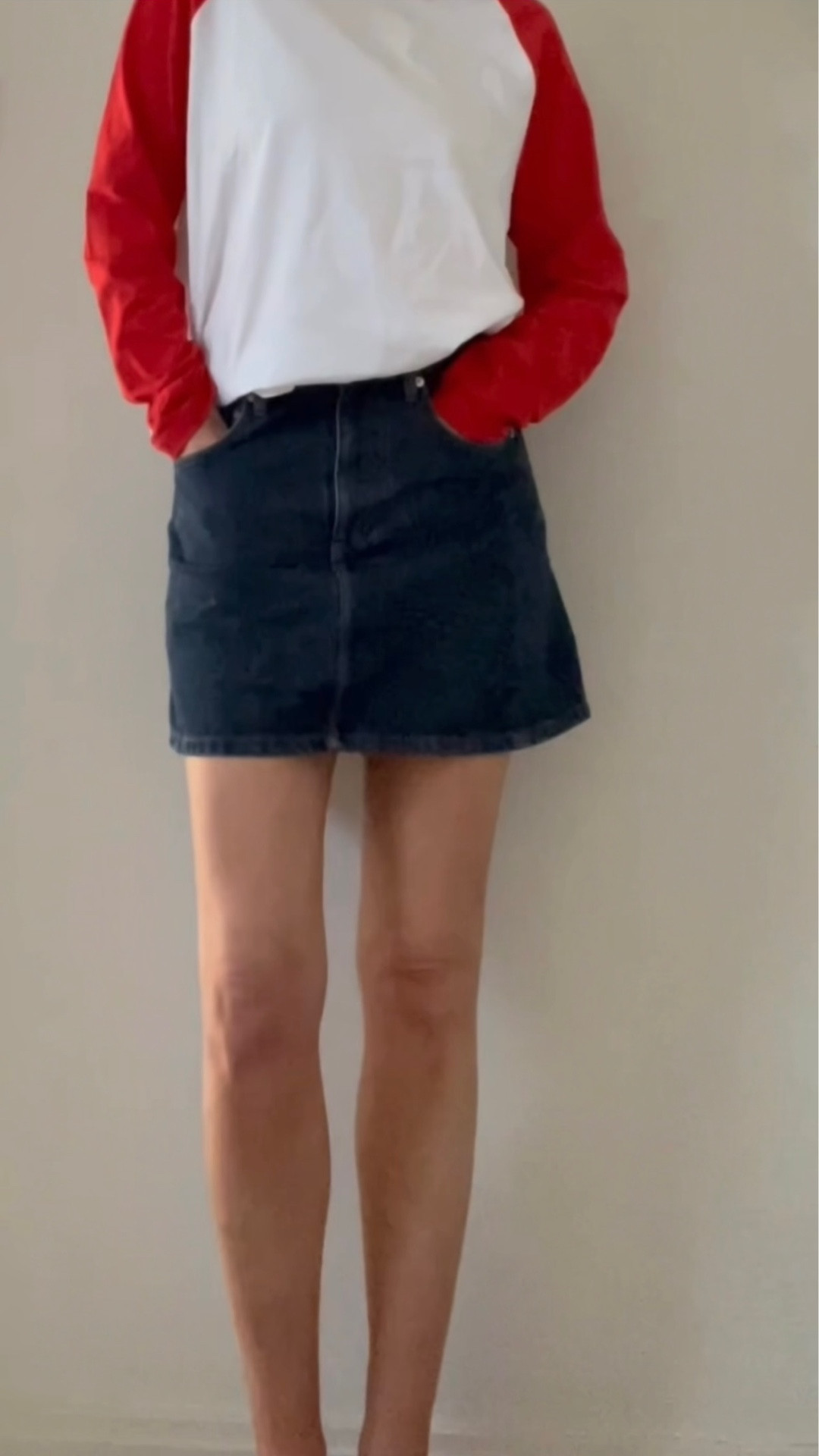 Jumping On The Baseball Top Hype ⚾️
#springoutfit #springoutfitideas #baseballtop #denimminiskirt  

#LTKuk #LTKeurope #LTKspring