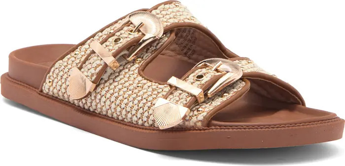 Steve Madden Connely Buckle Slide Sandal (Women) | Nordstromrack | Nordstrom Rack