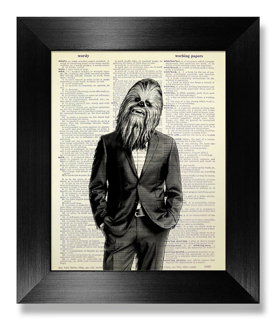 Geekery Best Friend GIFT Man, 30th 21st BIRTHDAY Gift, BOYFRIEND Gift, Star Wars Poster Art, Home... | Etsy (US)