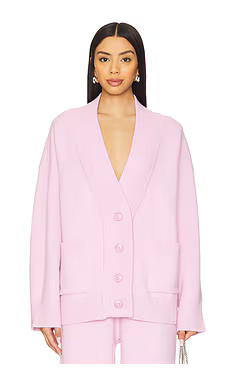 SER.O.YA Carley Cardigan in Ballet Pink from Revolve.com | Revolve Clothing (Global)