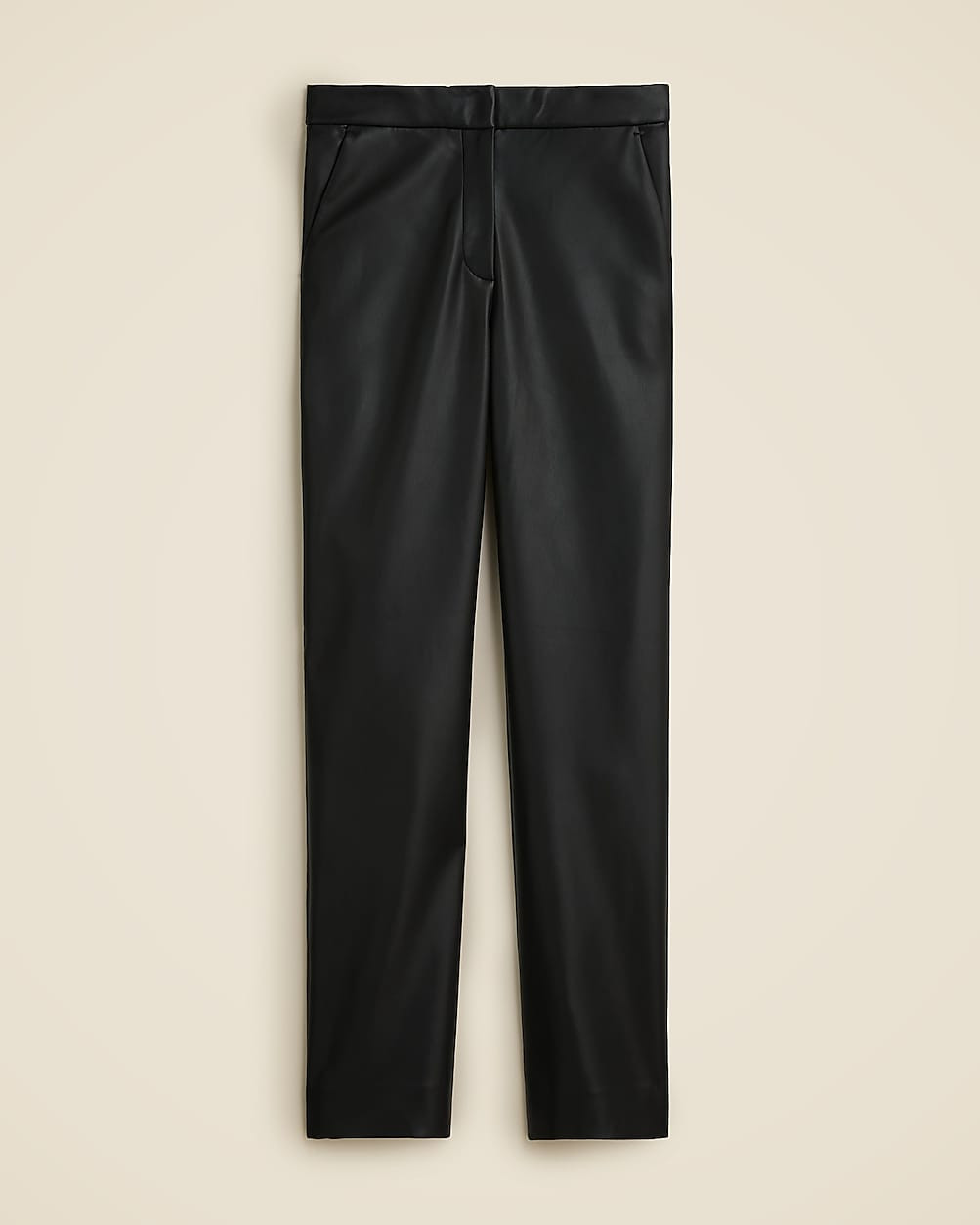 Kate straight-leg pant in faux leather | J. Crew US