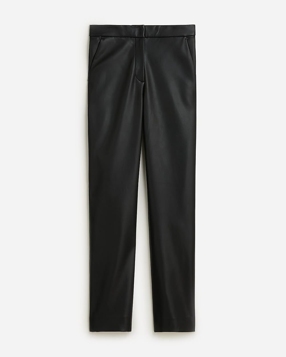 Kate straight-leg pant in faux leather | J.Crew US