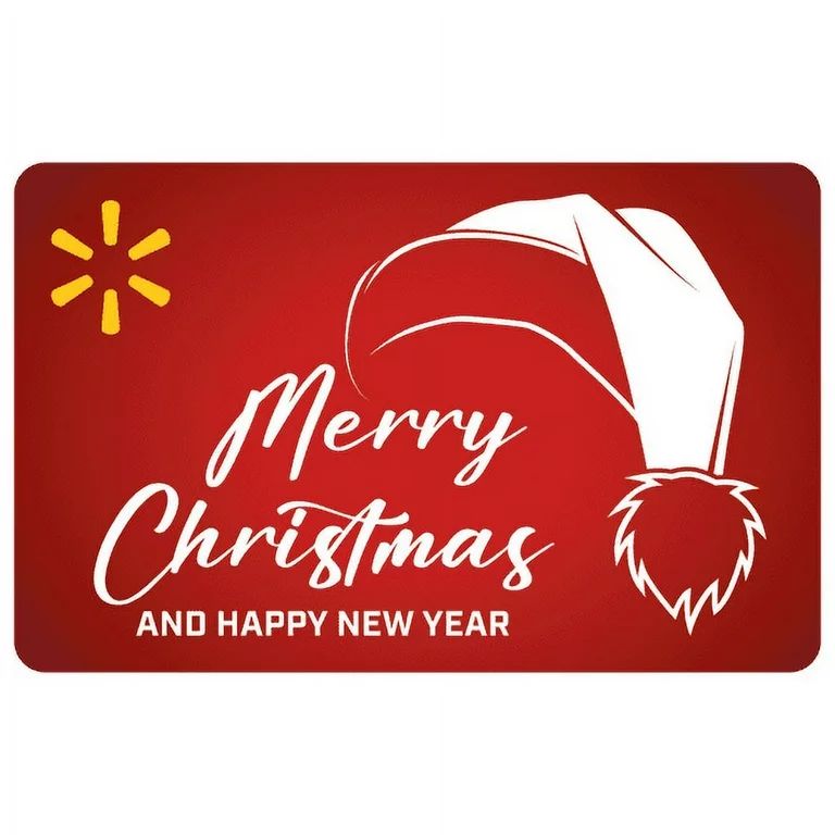 Merry Santa's Hat Walmart Gift Card | Walmart (US)