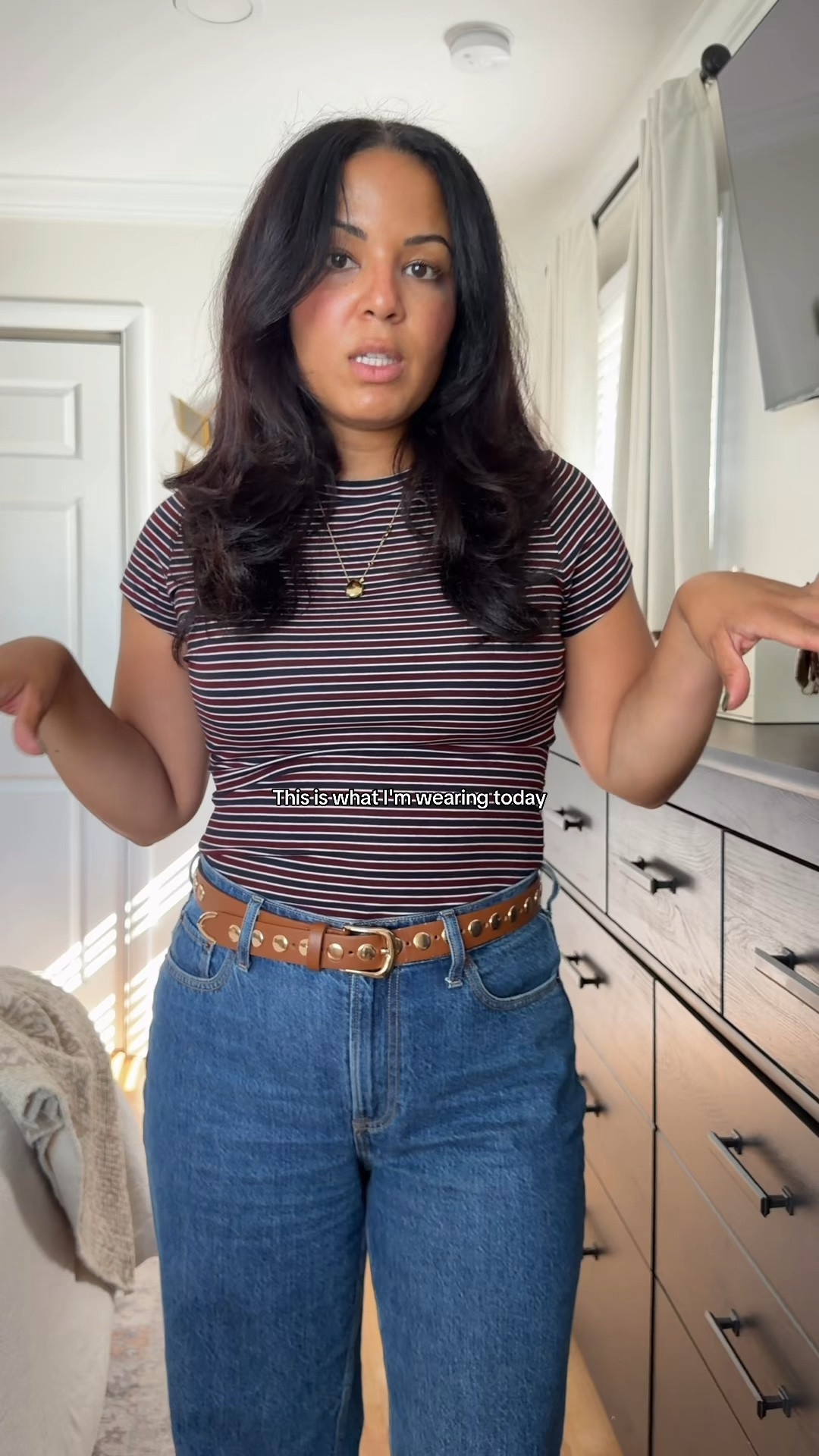 Amazon basic tee that is $20 wearing in a medium

#LTKgrwm #LTKmomlife
