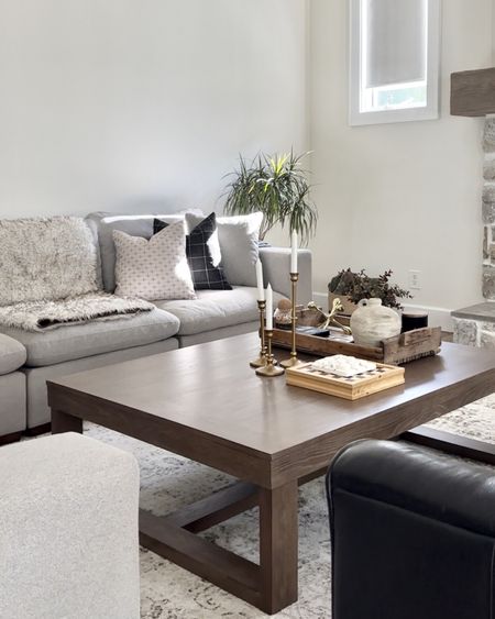 Oversized coffee table at a great price. Plus other options I love  
shown is the grayish brown color 
#LTKxWayDay

#LTKhome #LTKsalealert