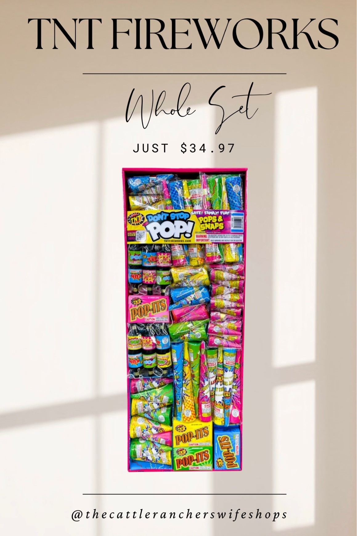 TNT fireworks huge assortment only $34.97!  Time to grab your fireworks for 4th of July! 

#LTKkids #LTKSeasonal #LTKsalealert