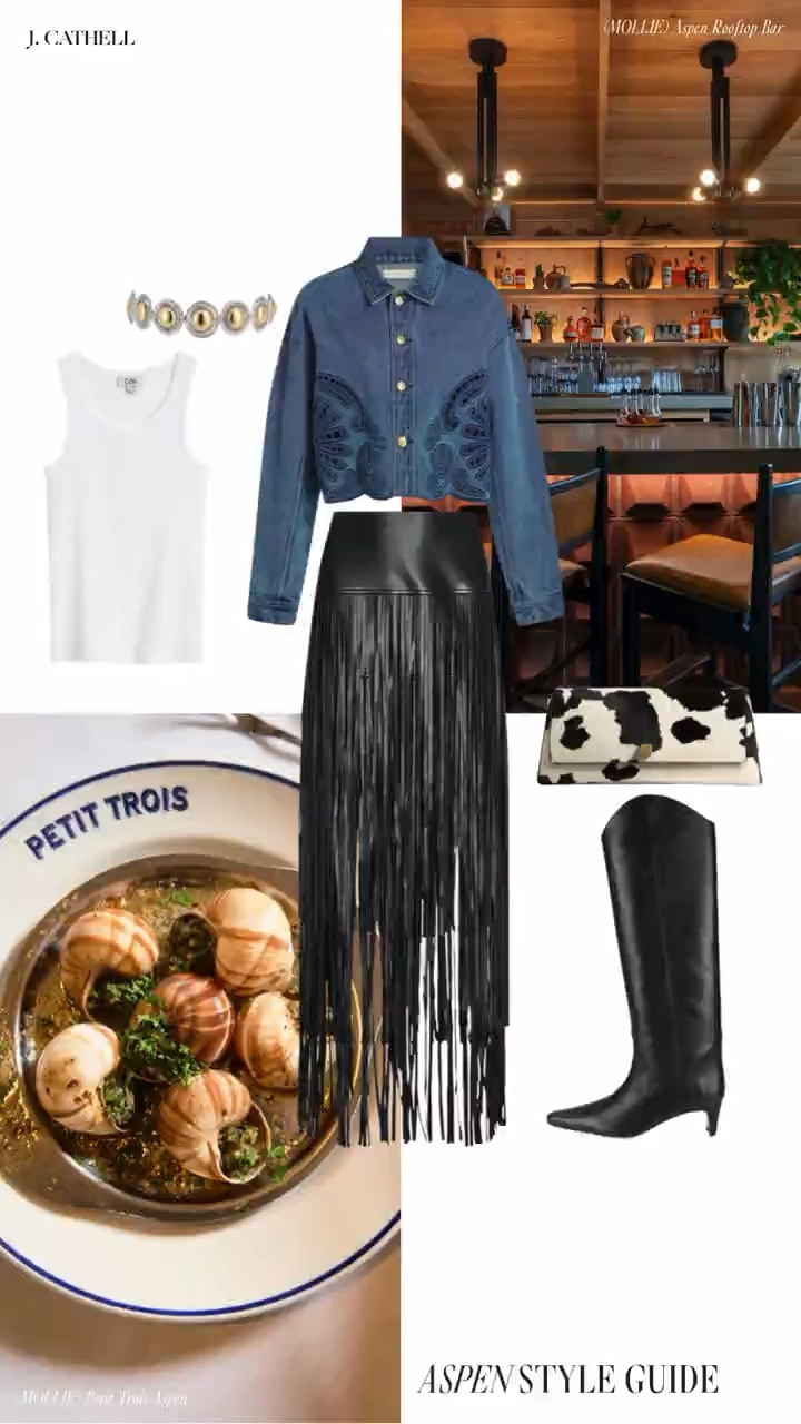 🍂 Aspen in the fall is equal parts mountain escape, incredible food, and some of the best western-inspired style of the season.

In A Fall Style Guide to Aspen, I’m sharing 11 chic outfits for a luxe getaway out west, plus a few of my favorite Aspen spots and the places still on my list for next time. Think rich suede, warm layered textures, polished boots, statement jackets, and elevated western pieces that feel perfectly at home in the mountains.

Whether you’re headed to Aspen this fall or simply love the luxe western look, tap to shop all 11 outfits and start planning your own mountain moment. 🤎🏔️✨

#LTKStyle #AspenStyle #FallFashion #WesternStyle #AspenOutfits #MountainChic #LuxeWestern #FallTravel #SuedeStyle #OutfitInspiration #LTKFinds

#LTKSeasonal #LTKOver40 #LTKTravel