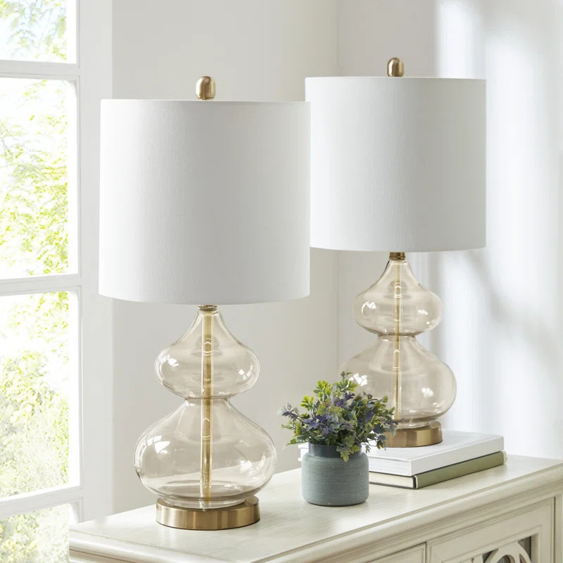 Benedick 25.25" Table Lamp Set (Set of 2) | Wayfair North America
