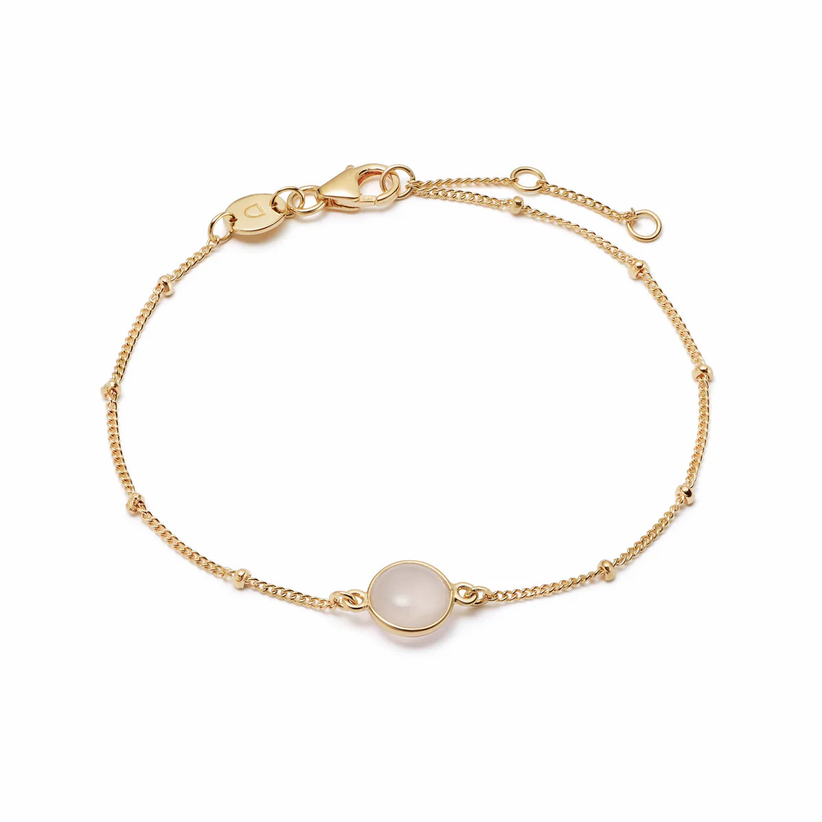 Healing Stone Bracelet 18ct Gold Plate | Daisy London Jewellery