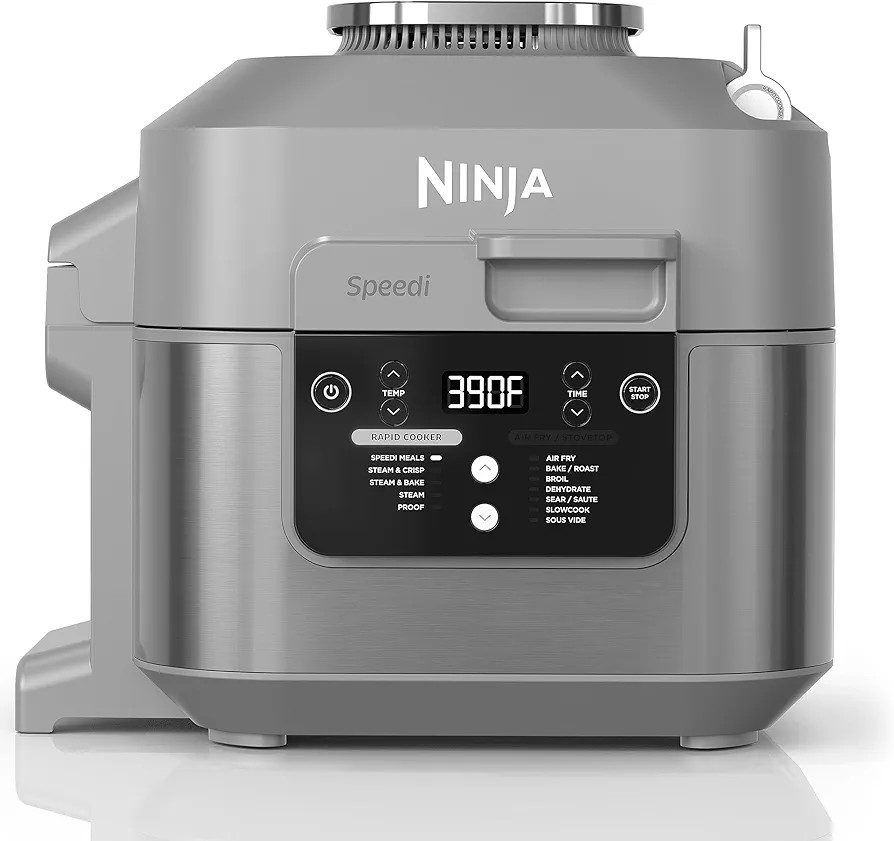 Ninja SF301 Speedi Rapid Cooker & Air Fryer, 6-Quart Capacity, 12-in-1 Functions to Steam, Bake, ... | Amazon (US)