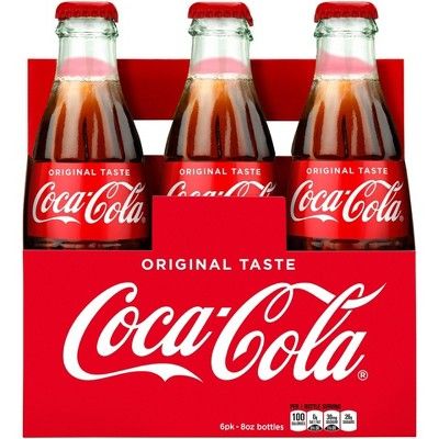 Coca-Cola Soda - 6pk/8 fl oz Glass Bottles | Target