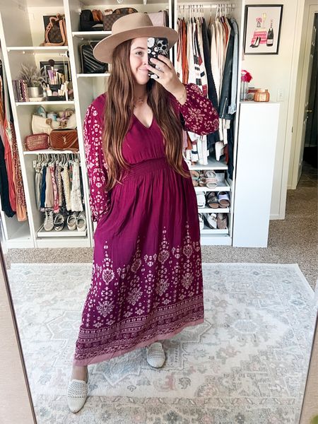 Doesn’t this fall dress look like it came from Anthropologie? Well it didn’t! It’s from target 🫶 true to size! I’m wearing a large. Would be perfect for fall family photos as well

Fall family photos outfit, fall dress, fall style, target style, target fashion, target dress, fall dresses, long sleeve maxi dress, fall maxi dress

#LTKU #LTKmidsize #LTKSeasonal #LTKfindsunder50 #LTKfindsunder100 #LTKFind #LTKstyletip #LTKsalealert 