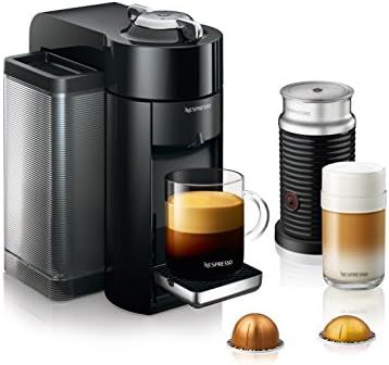Nespresso by De'Longhi ENV135BAE Coffee and Espresso Machine Bundle with Aeroccino Milk Frother b... | Amazon (US)