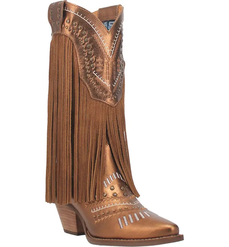 Fringe Western Boot | Nordstrom