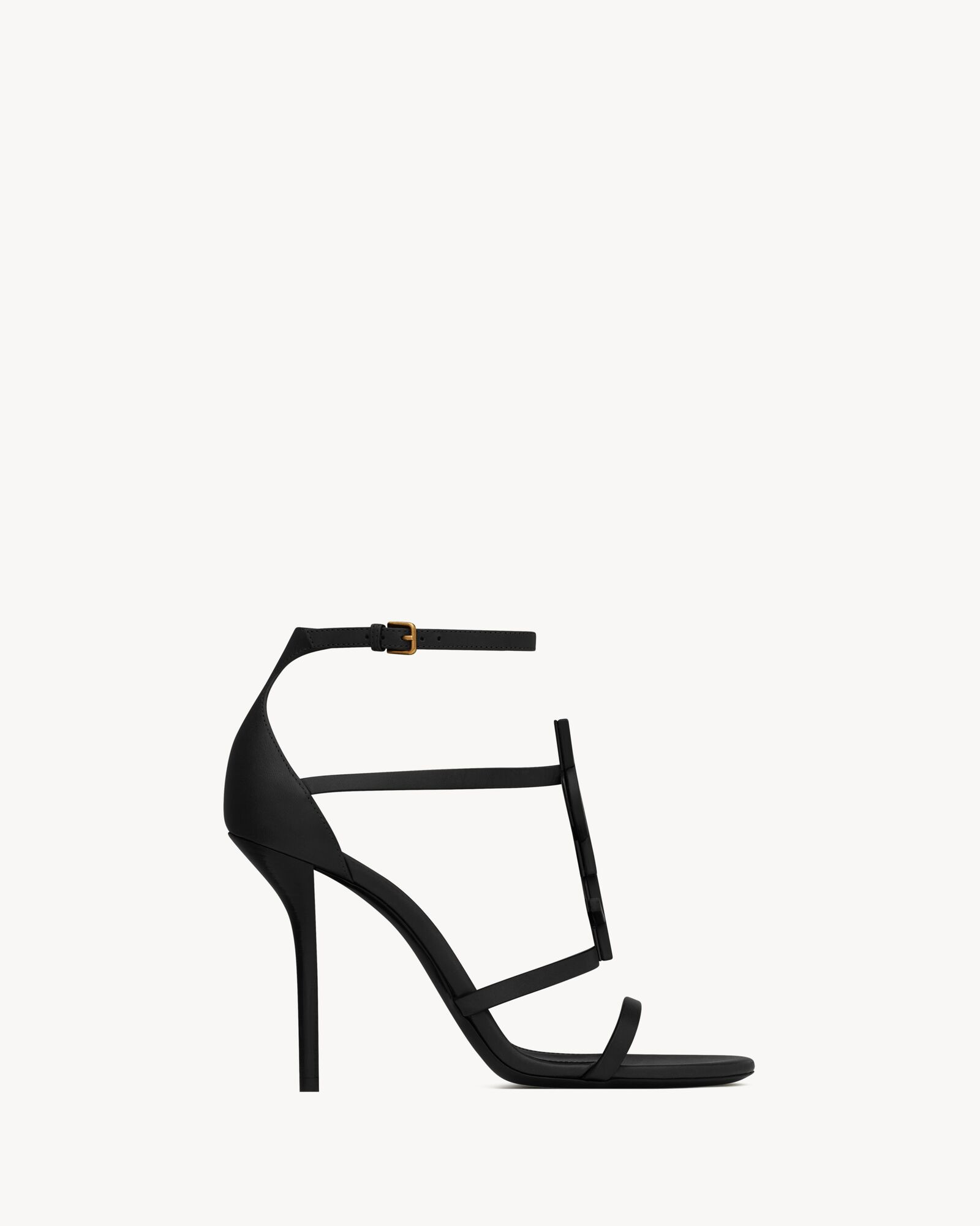 cassandra sandals in smooth leather | Saint Laurent Inc. (Global)