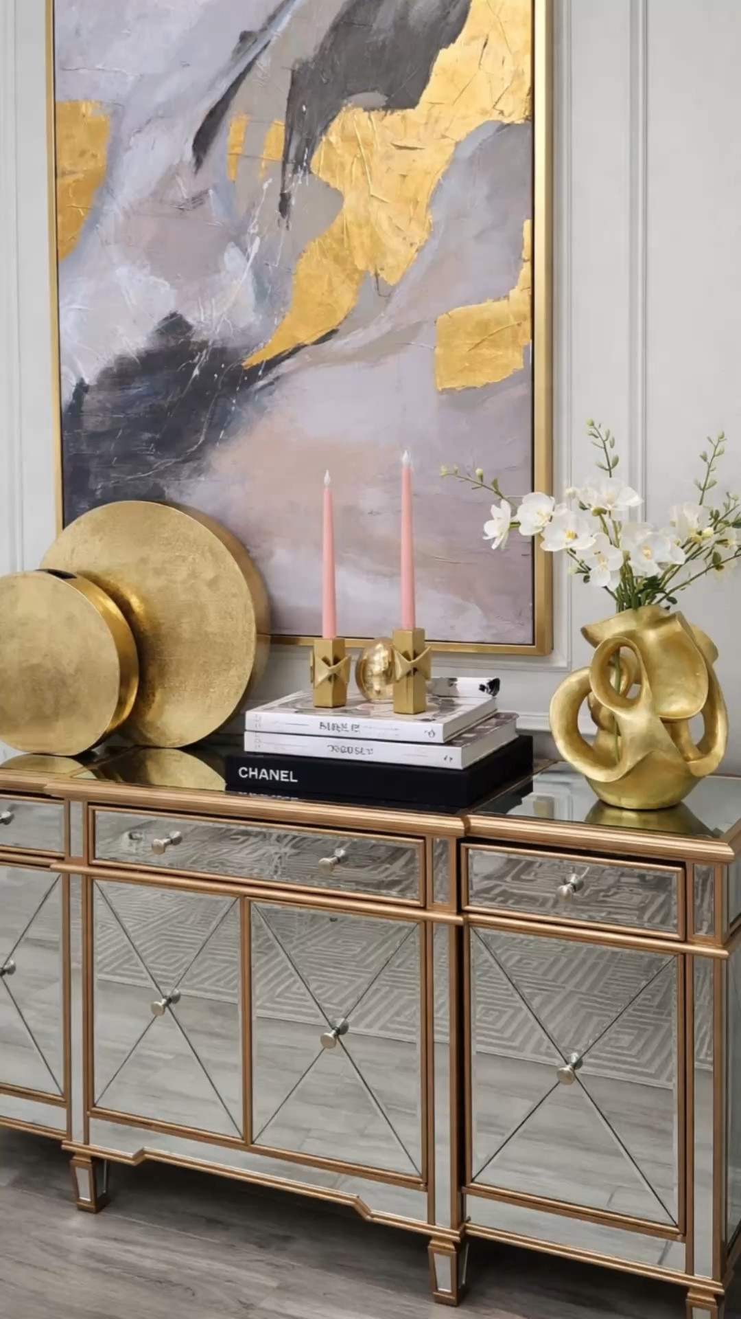 A little console table refresh featuring beautiful finds from @zgallerie.”

#LTKHome