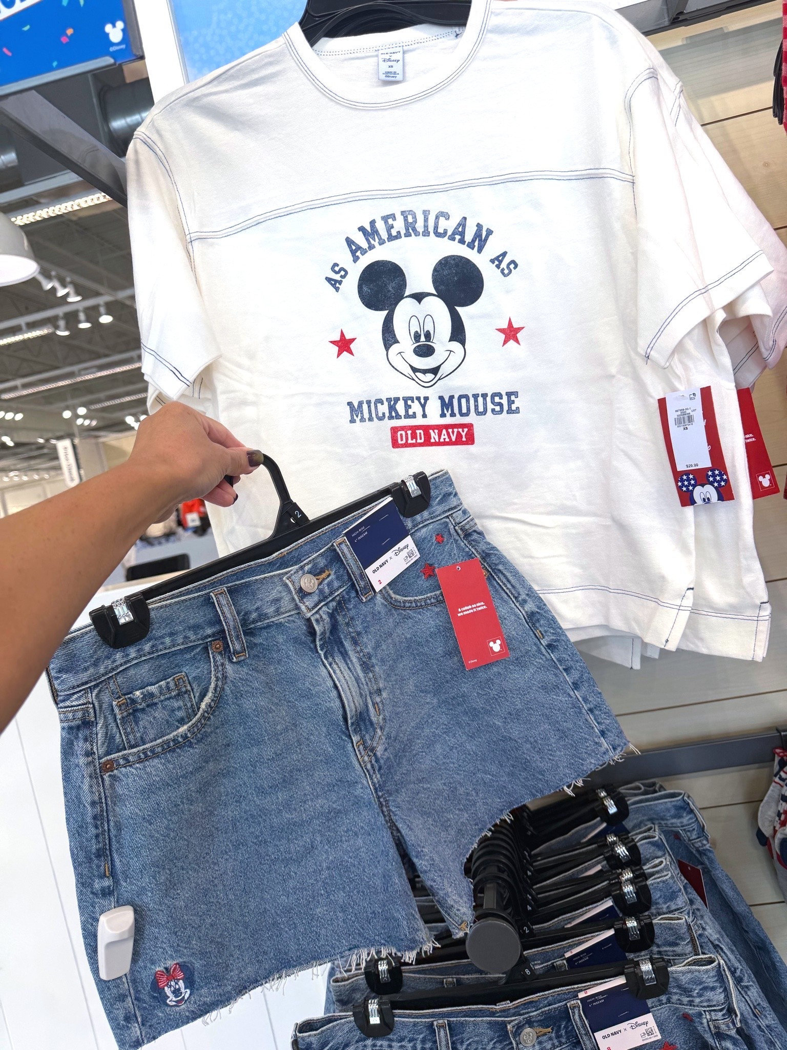 Old Navy c Disney Women’s Boxy Graphic Tee and Graphic Denim Shorts Fourth of July Summer Outfit Ideas #oldnavy #oldnavystyle #oldnavyfashion #summeroutfits #vacationoutfits

#LTKgrwm #LTKSeasonal #LTKootd