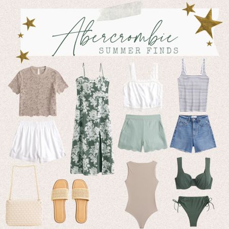 Abercrombie new arrivals // summer outfit // summer Dress // shorts // sandals  



#LTKFindsUnder50 #LTKFindsUnder100
