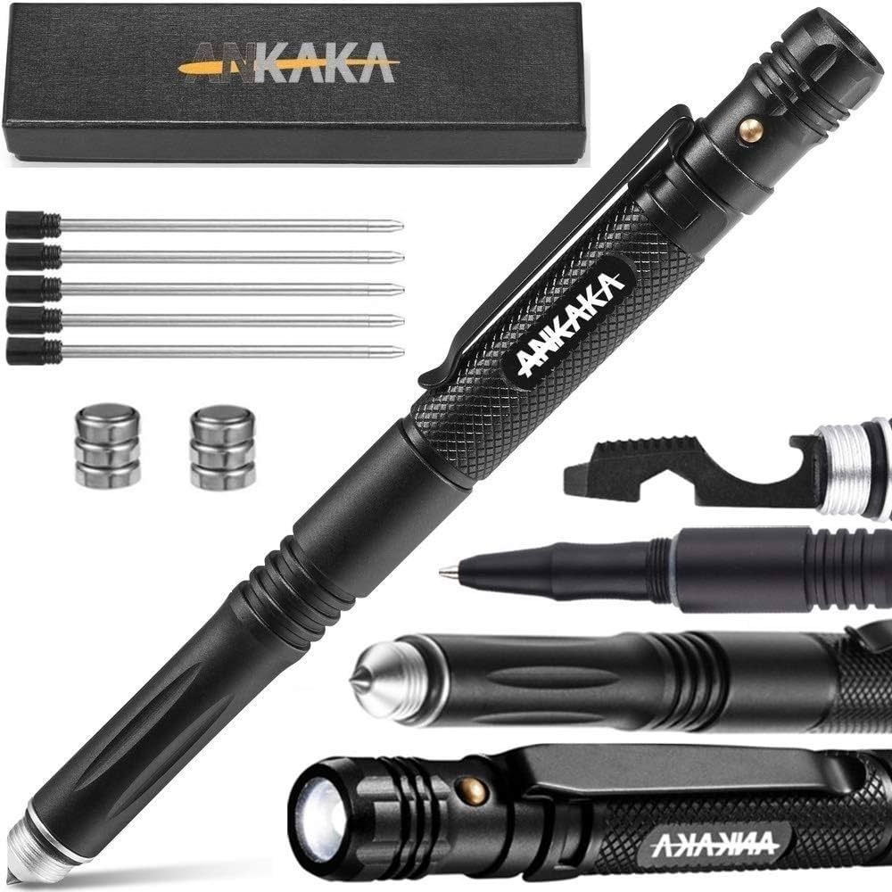 The Most Loaded 6-in-1 Tactical Pen: Solves Other Brands' Weaknesses,Self Defense Tip + Flashligh... | Amazon (US)