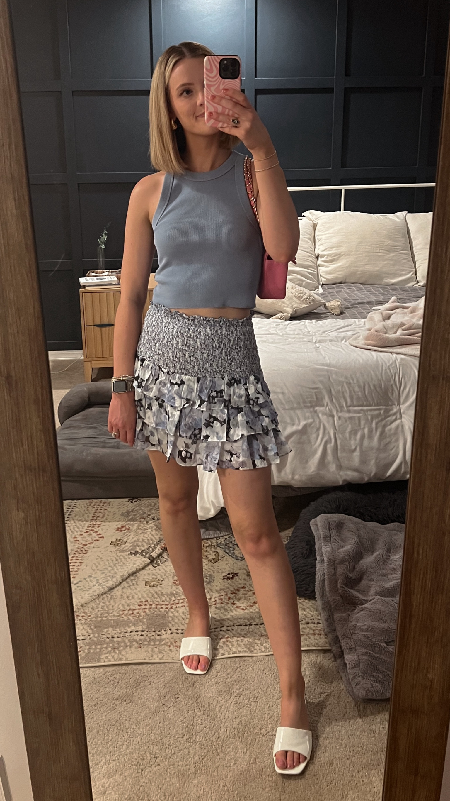 Loveshackfancy skirt for date night!

Summer outfit, vacation outfit, love shack fancy, aerie 

#LTKsalealert #LTKfindsunder50 #LTKSeasonal