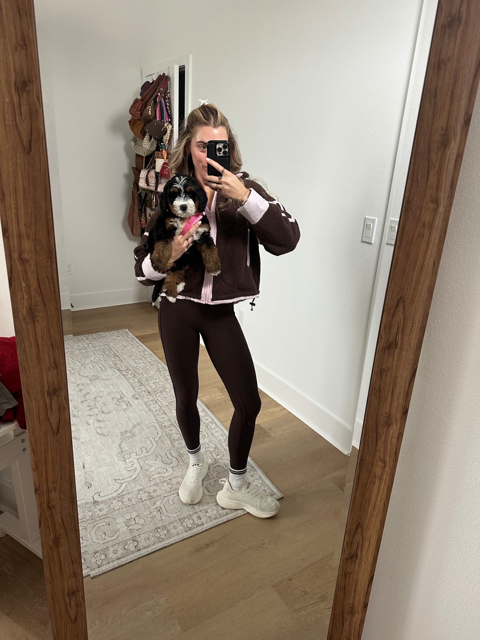 Active by Abercrombie YPB sculptLUX Sweetheart Sports Bra size XS in brown velvet stripe. Active by Abercrombie YPB sculptLUX 7/8-Length Legging size XS in brown velvet stripe   

My workout and workout gear for my daily workout. I take pilates classes from @lexfish on Instagram she has a whole online platform and membership! Most of my pilates gear and tools are from Bala. Bala use code SLOANE15. 
#workoutgear #workoutwear #pilates #ootd #outfit #athleticwear #athleticoutfit #bikershorts #sportsbra #pilatesoutfit #athleisure #bala #pilatesworkout #pilateslovers #pilatestiktok #balabangles

#LTKootd #LTKActive #LTKfitnessgoals