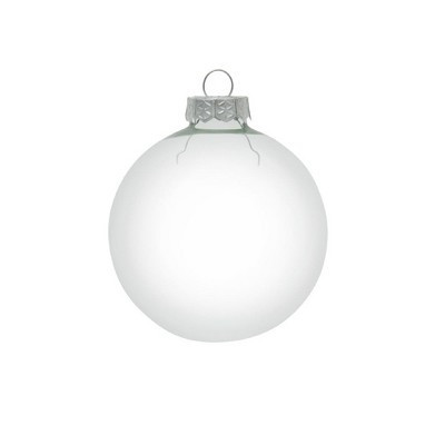 Northlight 40ct Shiny Clear Transparent Glass Ball Christmas Ornaments 1.5" (40mm) | Target