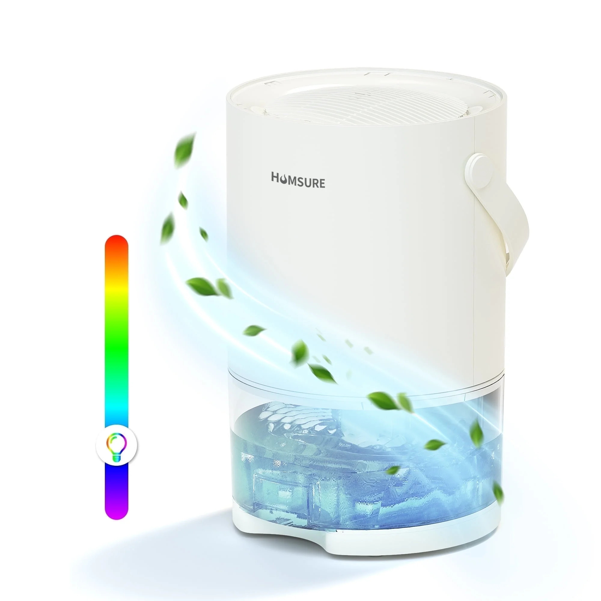 HUMSURE  95 oz Small Dehumidifiers for Room for Home, Quiet with Auto Shut off, Dehumidifiers for... | Walmart (US)