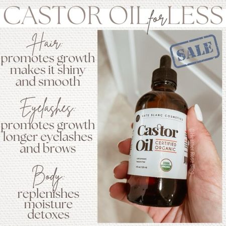 I've sworn by castor oil for years and this is the brand I trust! It actually works and it's organic! on a rare S4LE right now, its great for hair, eyelashes, eyebrows and skin! works better than eyelash serums and will never change the color of your eyes or lids! #eyelashes #growth #serums #castoroil #beauty #affordablebeauty #organic #allnatural

#LTKbeauty #LTKsalealert #LTKover40