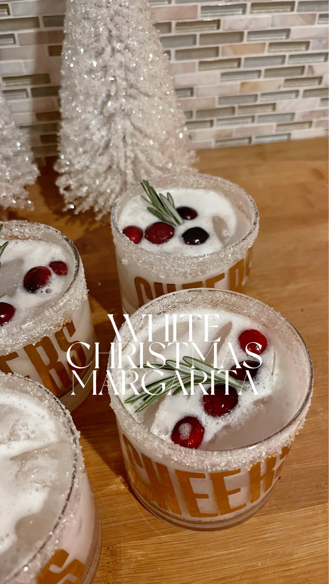 White Christmas Margarita 🌲 
2 oz tequila 
4 oz almond milk (or milk of your choice) 
1 oz Triple Sec 
1 oz Single Pressed Lime Juice 
Rim: I use coconut sugar

Drink recipe, Christmas cocktail, holiday party, home entertaining, dinner party 

#LTKHoliday #LTKparties #LTKSeasonal