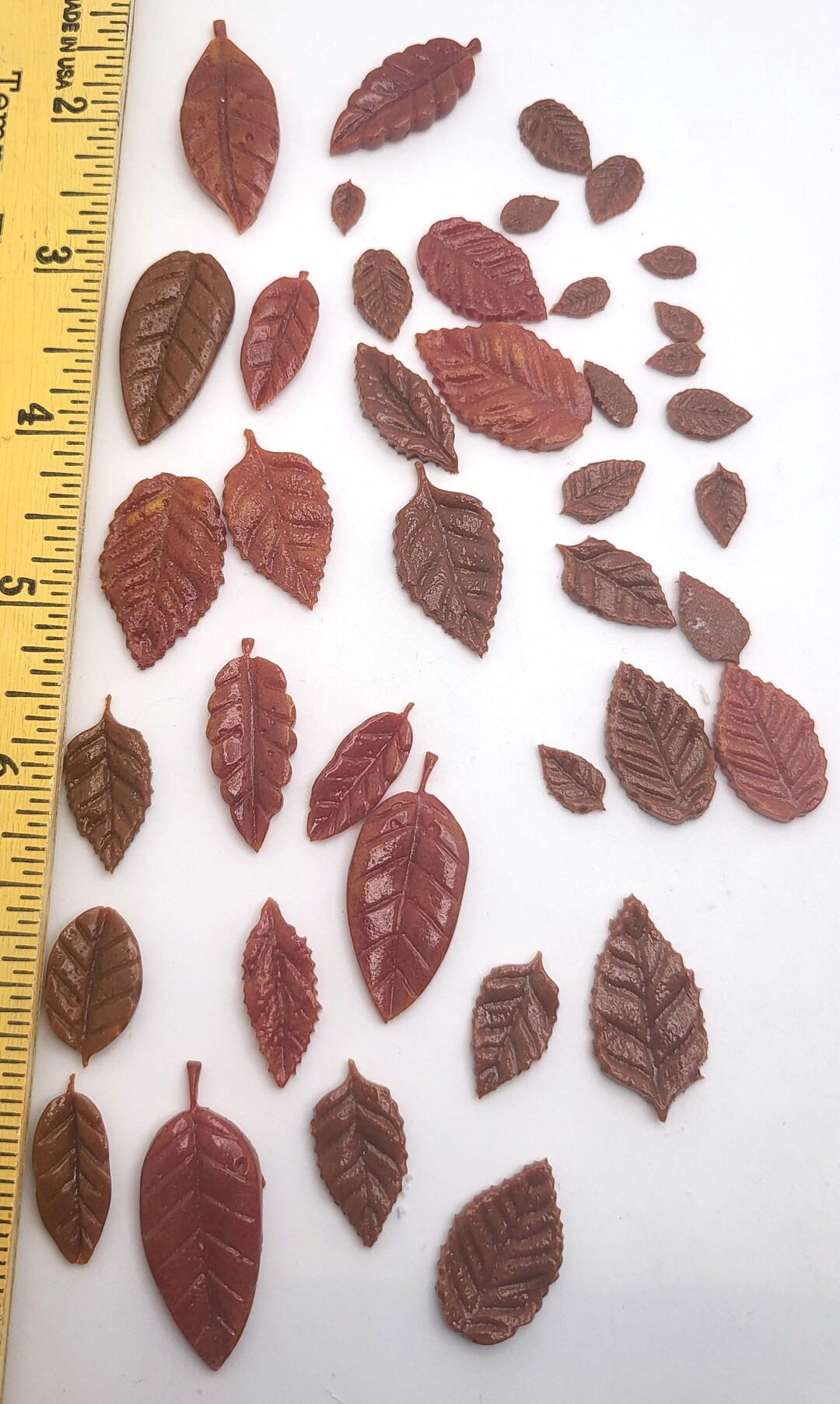 COE96 Glass Leaves for Fusing or Decoration, Autumn Leaves 4 - Etsy | Etsy (US)