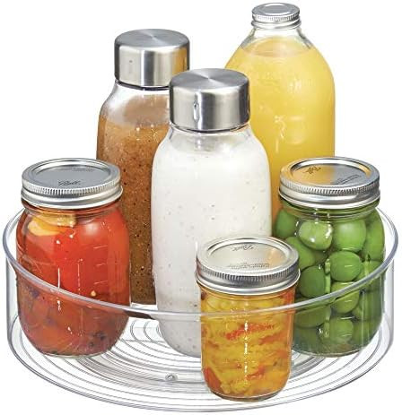 iDesign Fridge/Freeze Binz Turntable, Clear | Amazon (US)