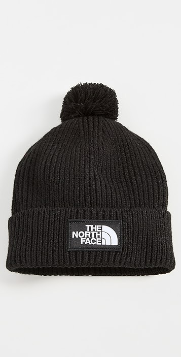 Tnf Logo Box Pom Beanie | Shopbop