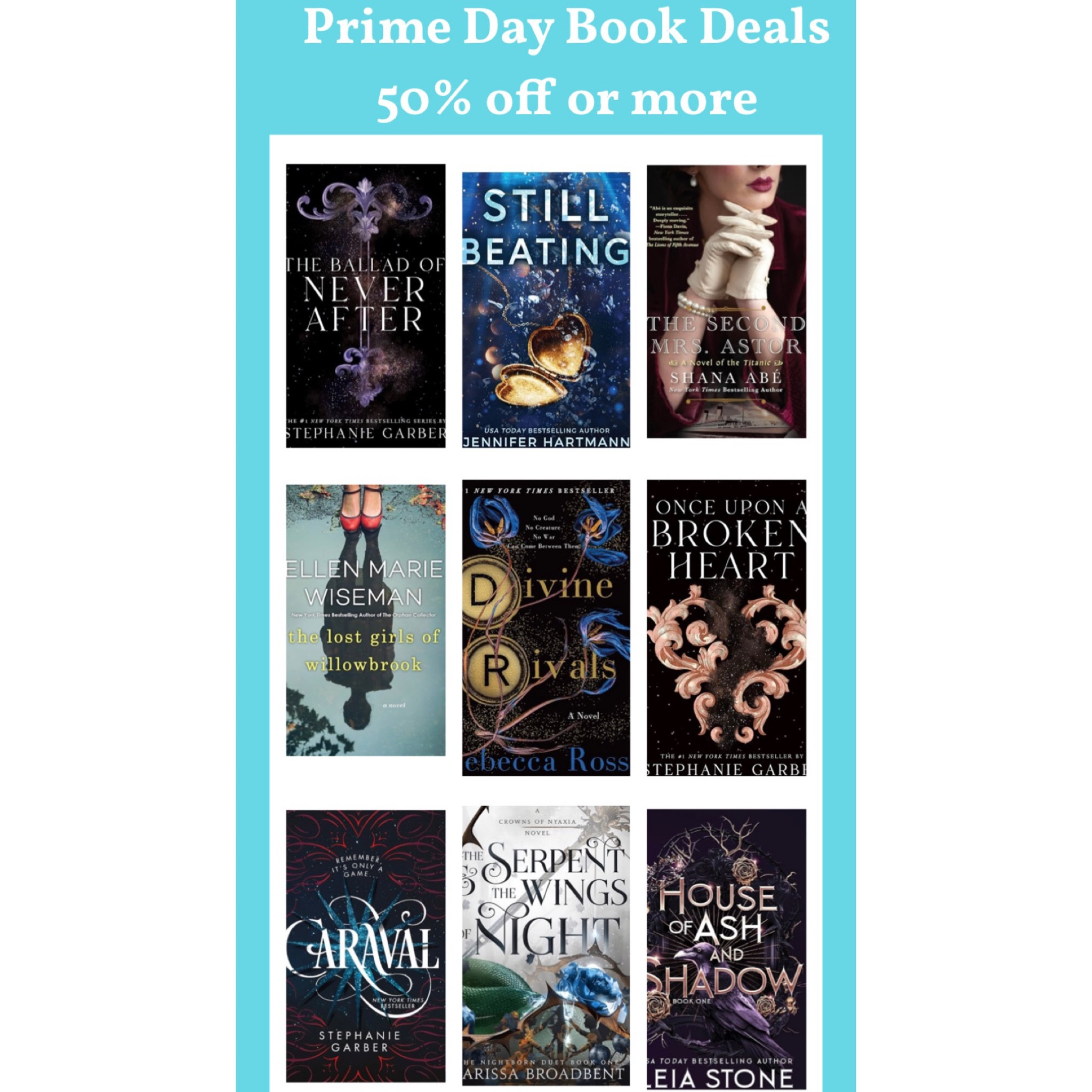 Prime Day Book Deals! 
50% off or more

#LTKSeasonal #LTKSaleAlert #LTKFindsUnder50