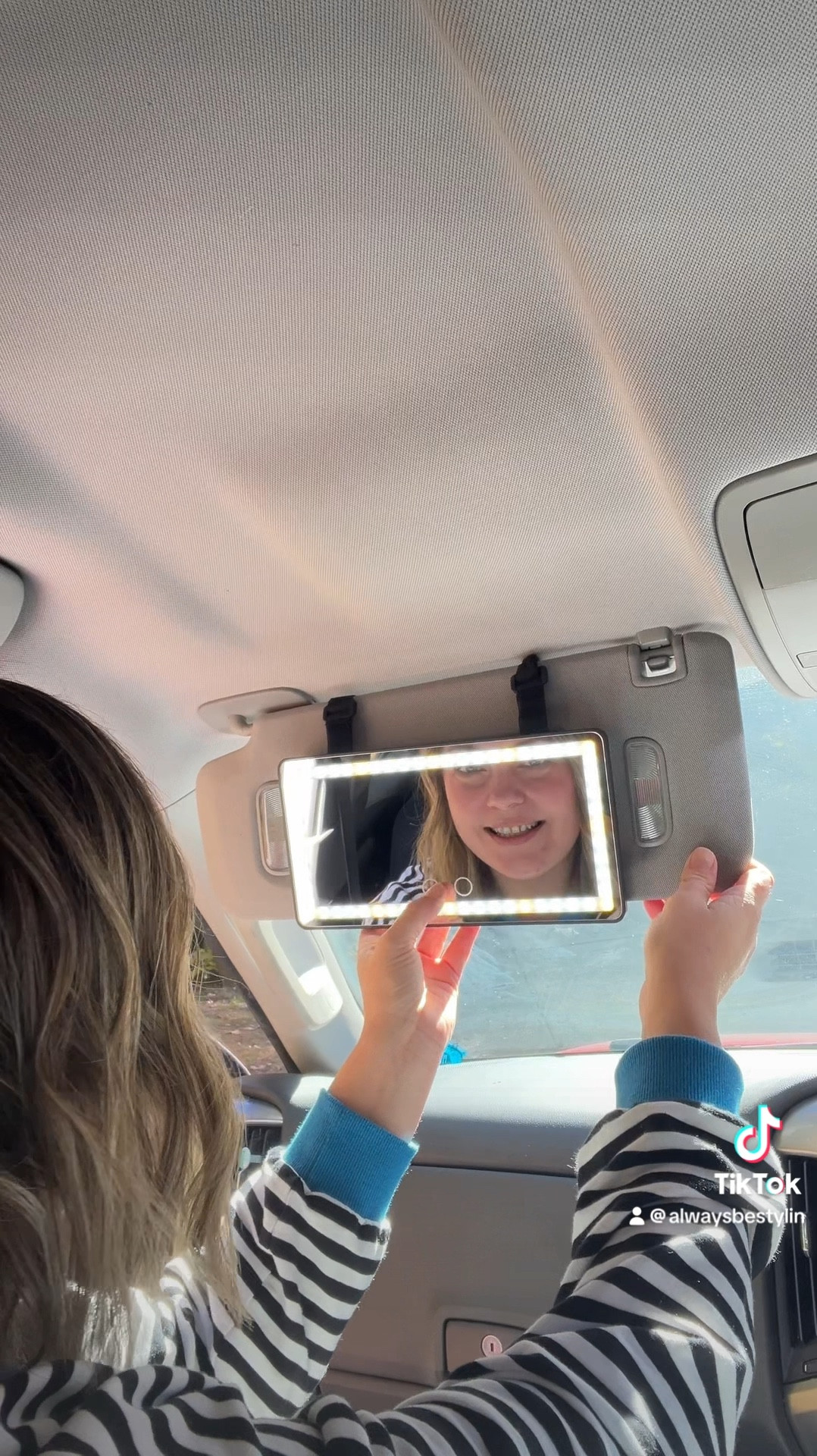 "Searching for the perfect gift for the girl who's always on the go? This stylish and functional car visor mirror with adjustable light settings is just what she needs! It makes quick touch-ups effortless, ensuring she looks her best no matter where life takes her. A great addition to her busy lifestyle! #GiftIdeas #CarAccessories #BeautyOnTheGo #AmazonFinds #EverydayEssentials"

#LTKWatchNow #LTKFindsUnder50 #LTKSaleAlert