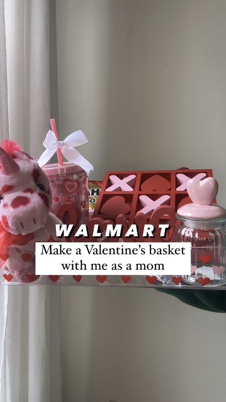 Walmart Valentine’s Day basket // I am loving the cute selection at Walmart for Valentine’s Day gifts and treats for your family // gift basket 

#LTKSeasonal #LTKfamily #LTKVideo