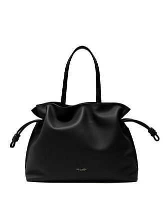 Emma Large Leather Tote Bag | Macy's