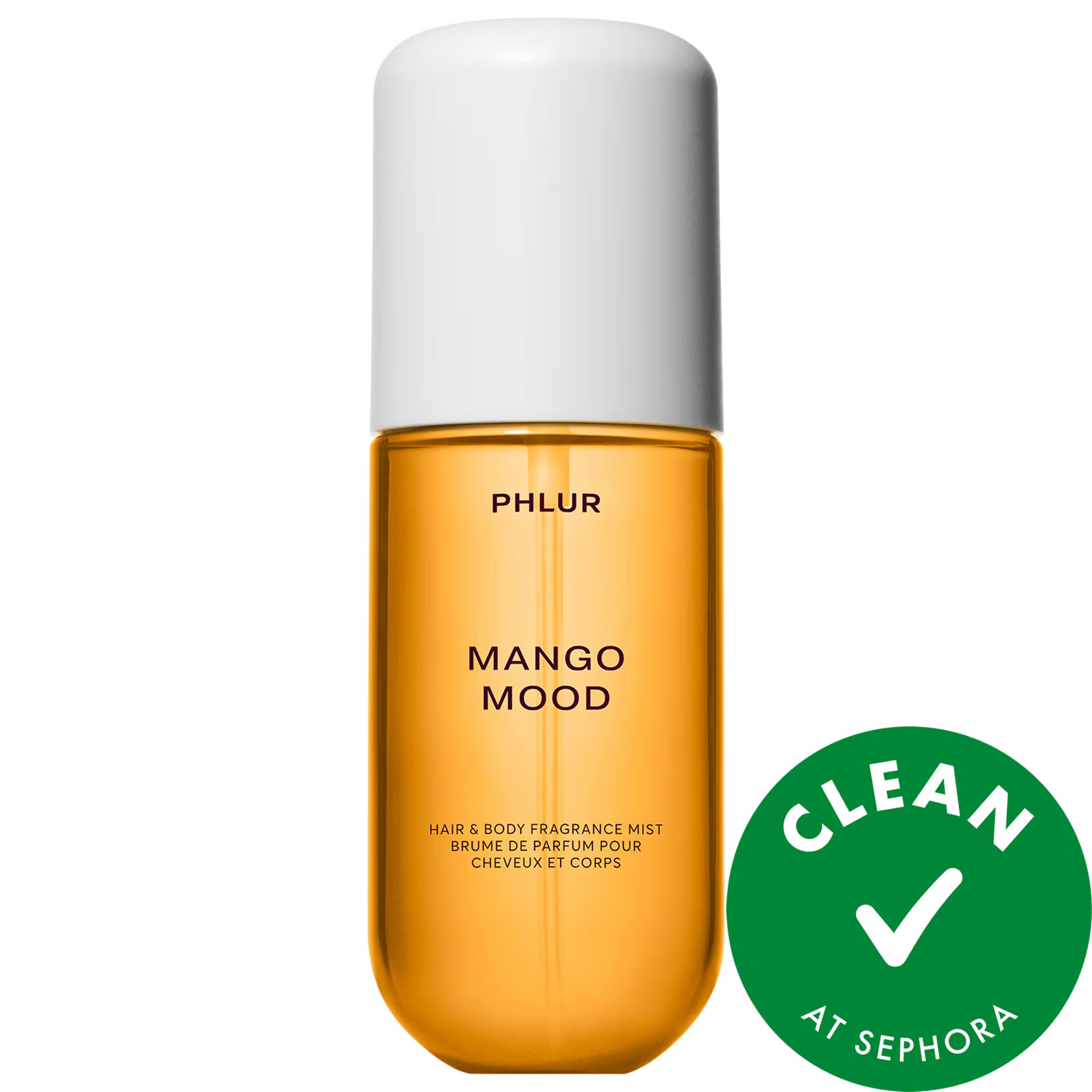 PHLUR Mini Mango Mood Body & Hair Fragrance Mist 3 oz/90 mL spray | Sephora (US)