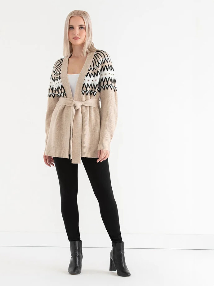 Belted Fair Ilse Cardigan | Rickis | Ricki's