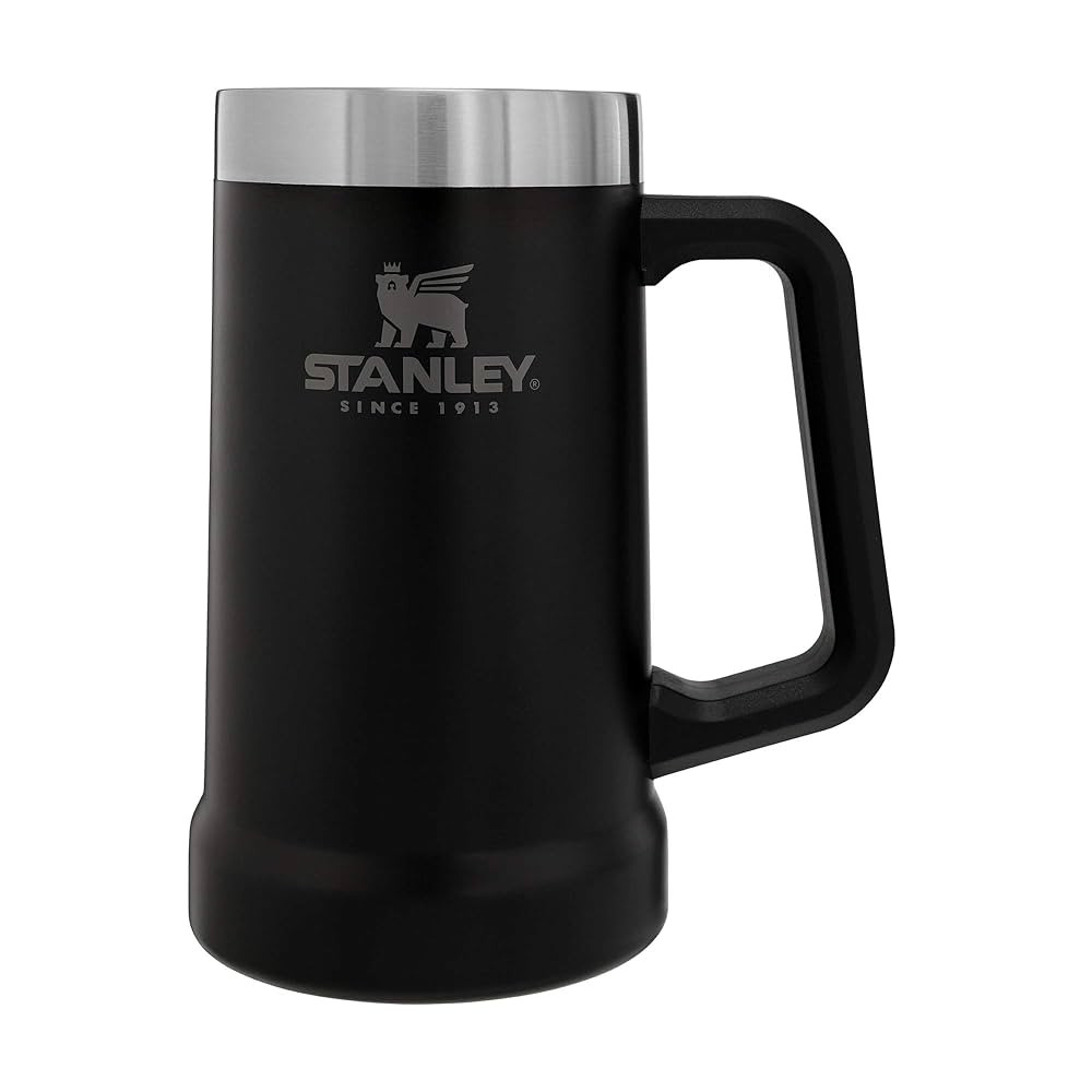 Stanley Stay-Chill Beer Stein 24 oz | Heavy Duty Big Grip Handle | Beer Tumbler Drink Cup, Holds ... | Amazon (US)