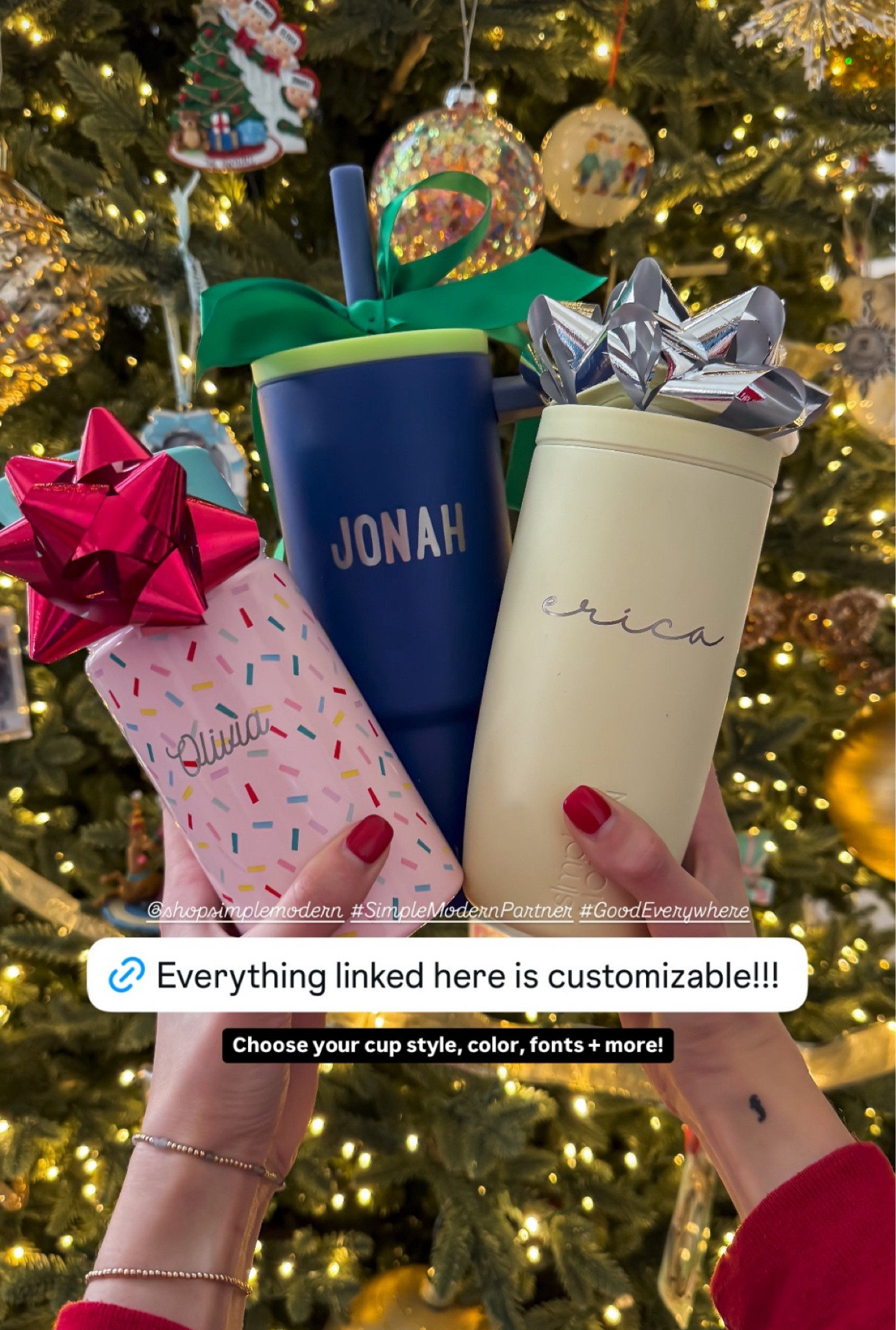 Customizable cups from simple modern 

Personalized water bottle // customized travel cup // customizable travel mug 

#LTKGiftGuide #LTKCyberWeek #LTKHome