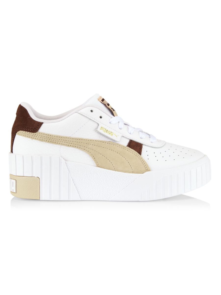 Puma Cali Mix Wedge Sneakers | Saks Fifth Avenue