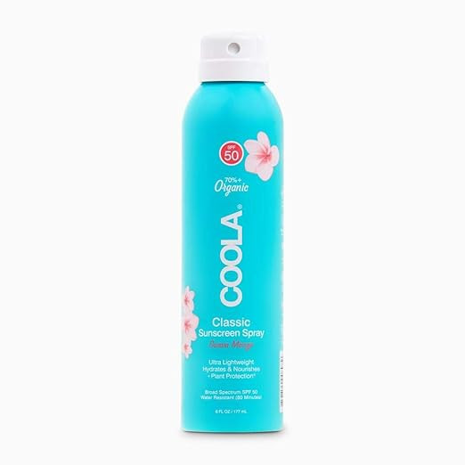 COOLA Organic Sunscreen SPF 50 Sunblock Spray, Dermatologist Tested Skin Care for Daily Protectio... | Amazon (US)