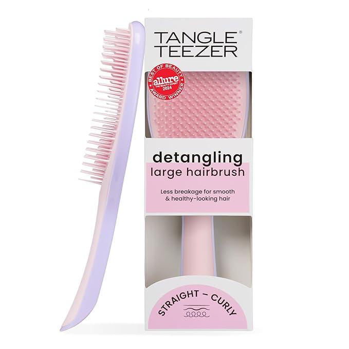 Tangle Teezer Ultimate Detangler Hairbrush for Wet & Dry Hair, Eliminates Knots & Reduces Breakag... | Amazon (US)