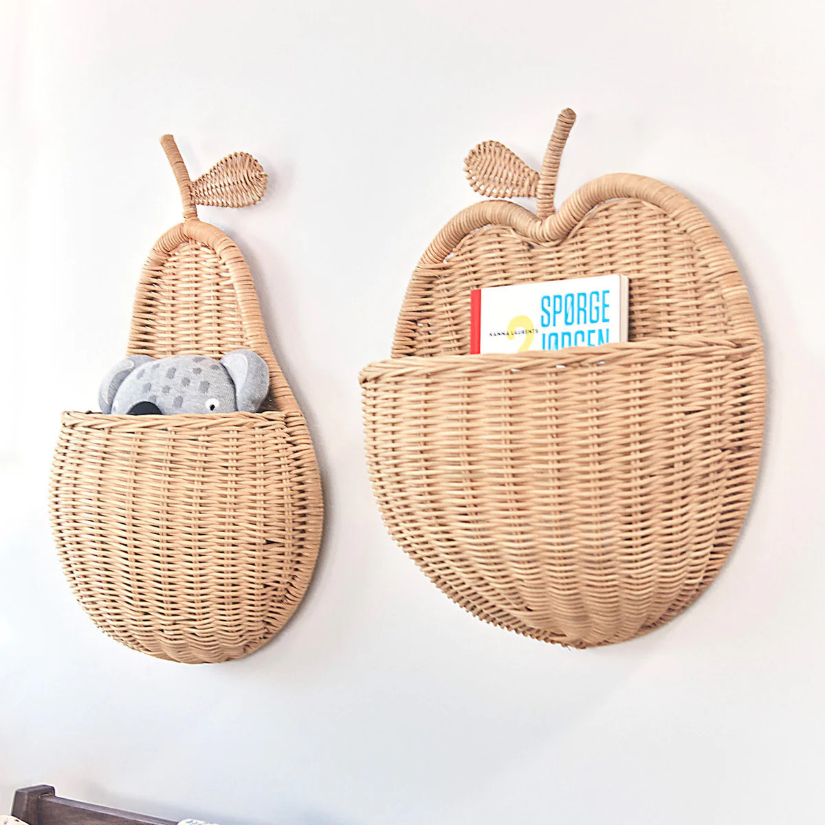 OYOY Wall Basket, Nature | dotmaison.com
