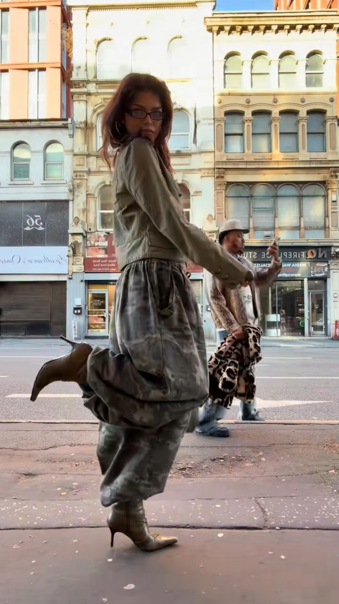Anyone seen my legs? xx

Camouflage, barrel leg trousers, parachute pants, military jacket, napoleon jacket, stiletto boots, heeled boots, streetwear, vintage, y2k

#LTKuk #LTKautumn #LTKwinter