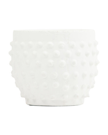 8in Indoor Bubble Textured Finish Planter | TJ Maxx