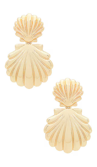 Out of This Shell Earrings in Gold | Revolve Clothing (Global)