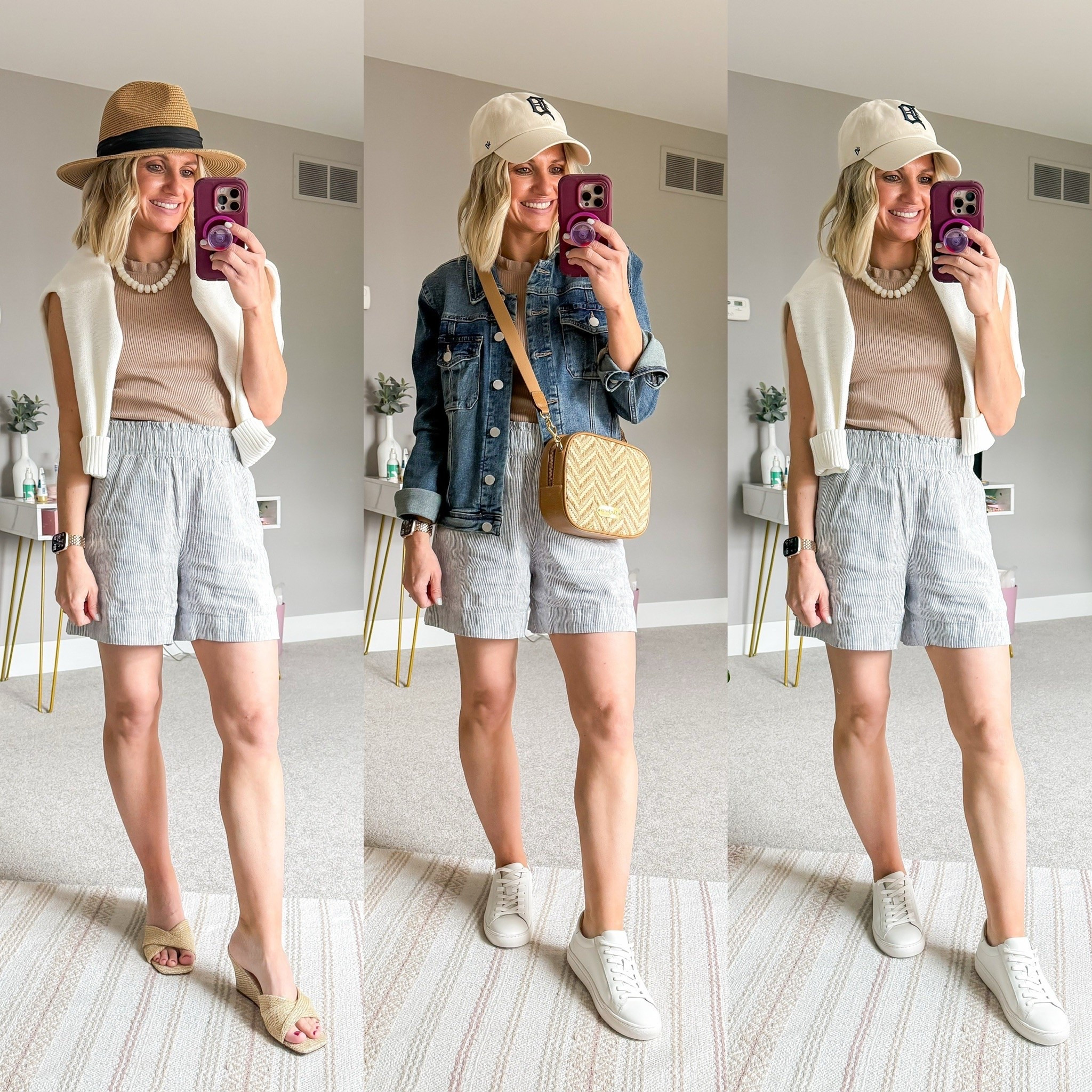 Mom friendly summer capsule wardrobe.

#LTKootd #LTKOver40 #LTKSeasonal