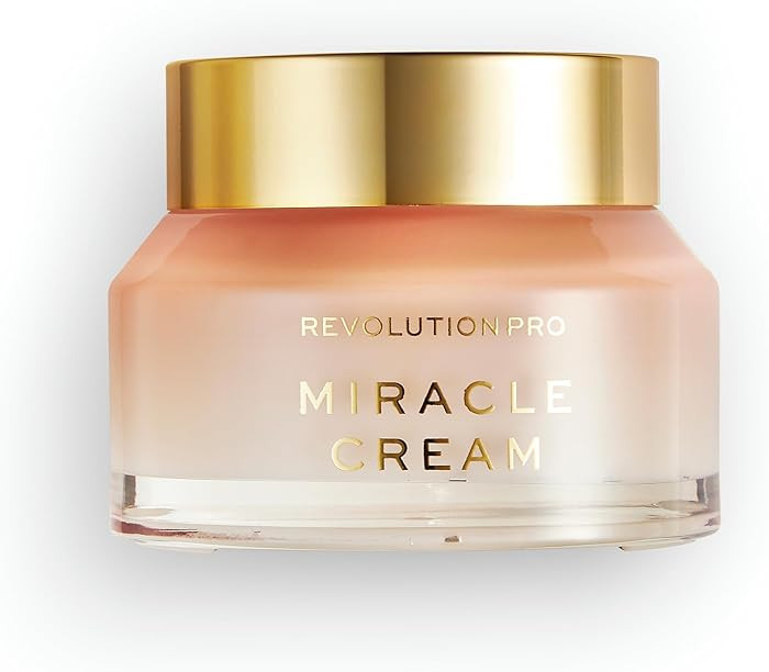 Revolution Pro Miracle Cream, Hydrating & Moisturizing Face Cream, Helps Dullness with Hyaluronic... | Amazon (US)