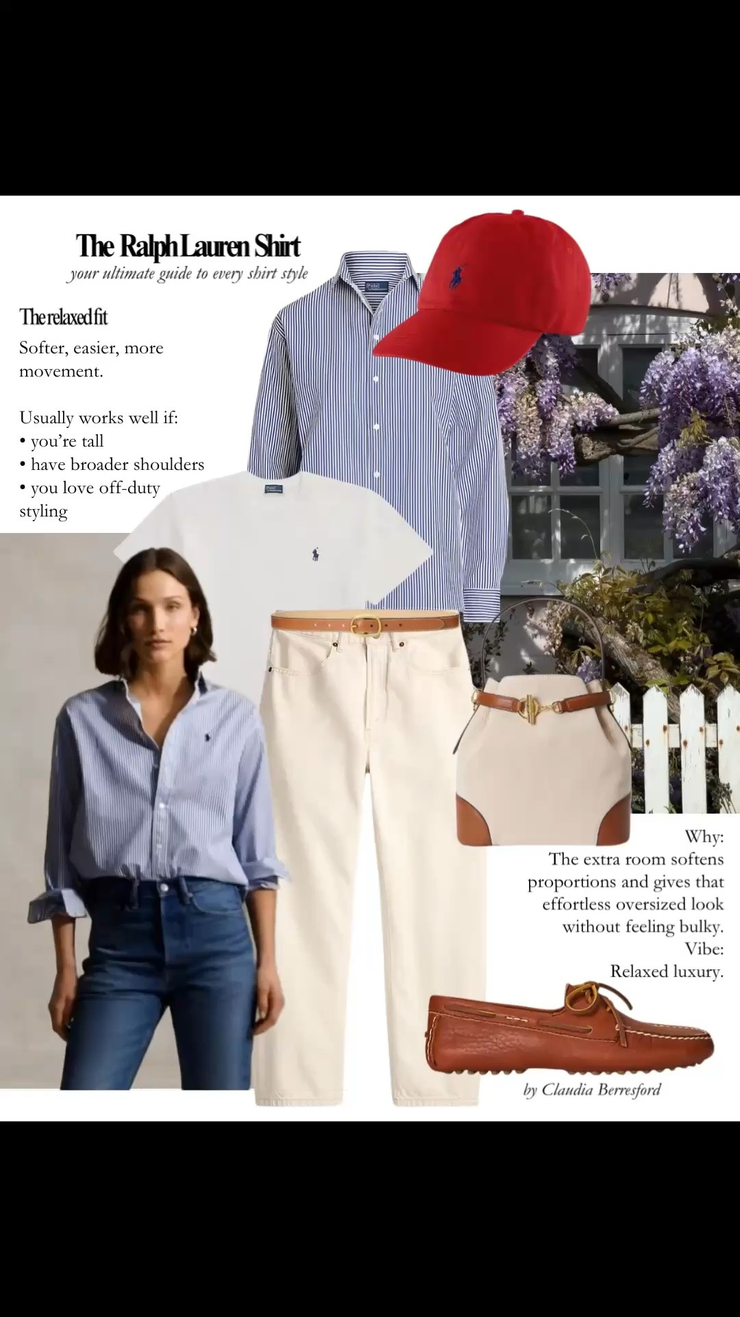 How to wear the Ralph Lauren relaxed fit shirt #LTKxRalphLauren

#LTKstyletip #LTKsummer #LTKuk